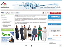 Tablet Screenshot of namhr.com